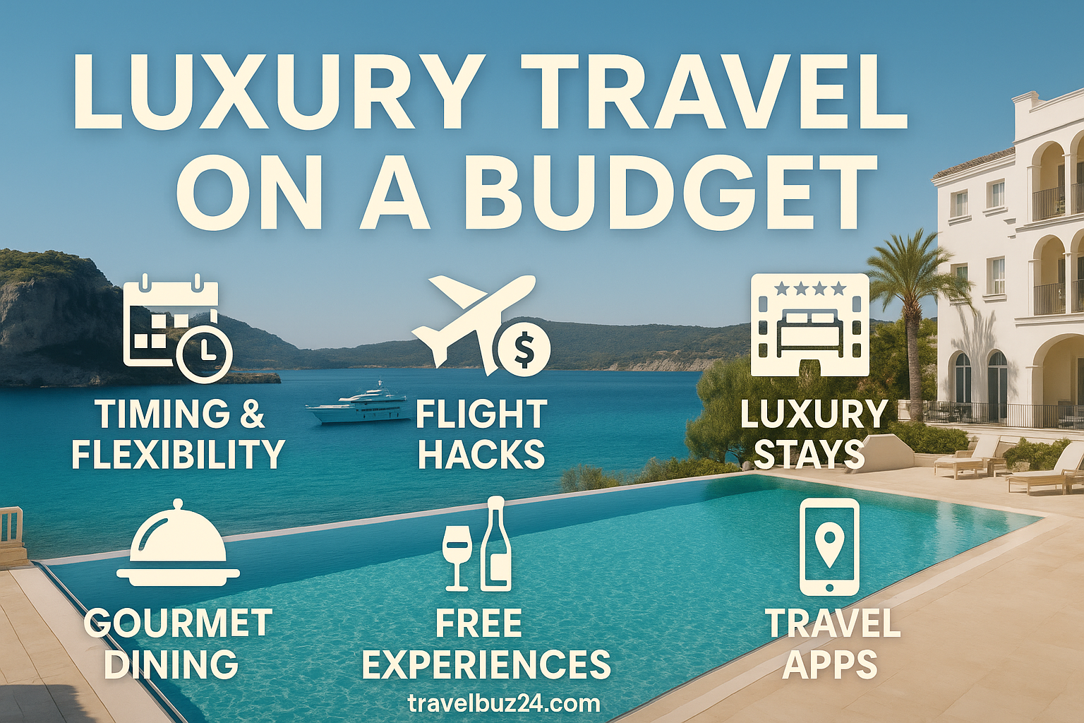 luxury travel on a budget - exotic 5-star destination
