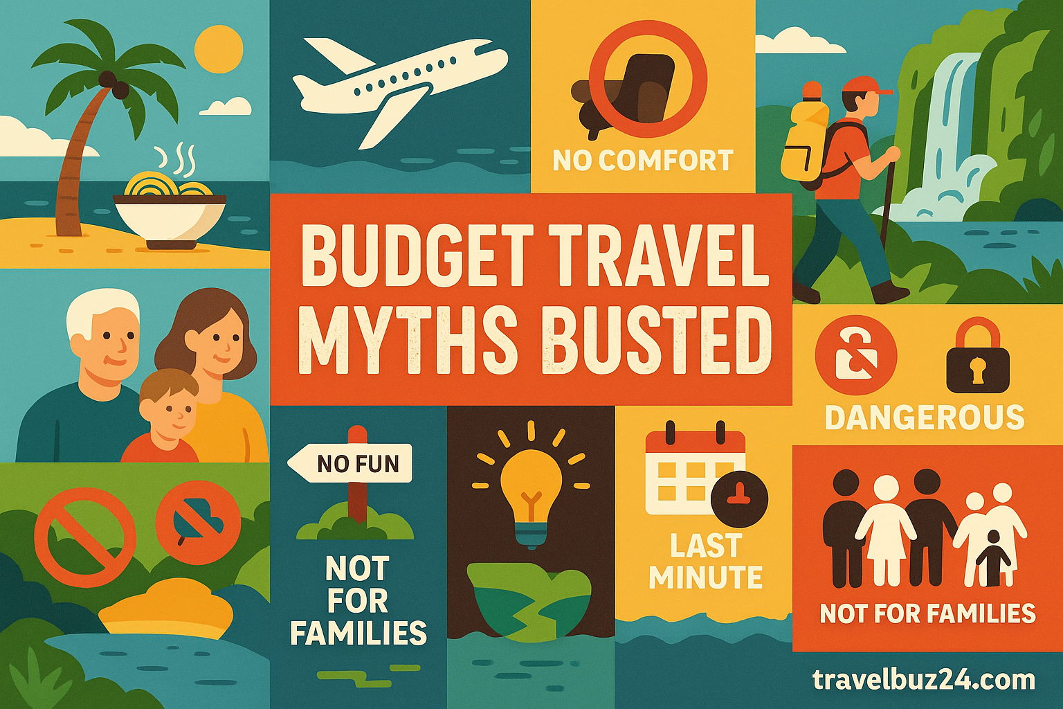 budget travel myths busted