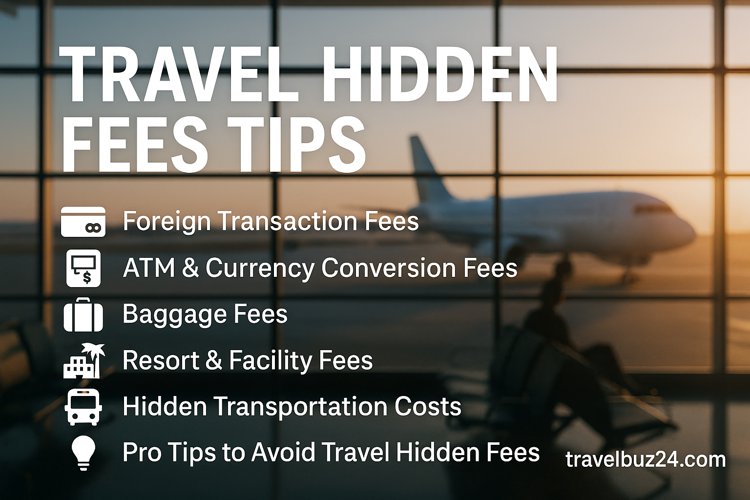 travel hidden fees tips