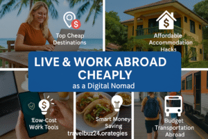 How You Can Live & Work Abroad Cheaply in 2025 (Step by Step)